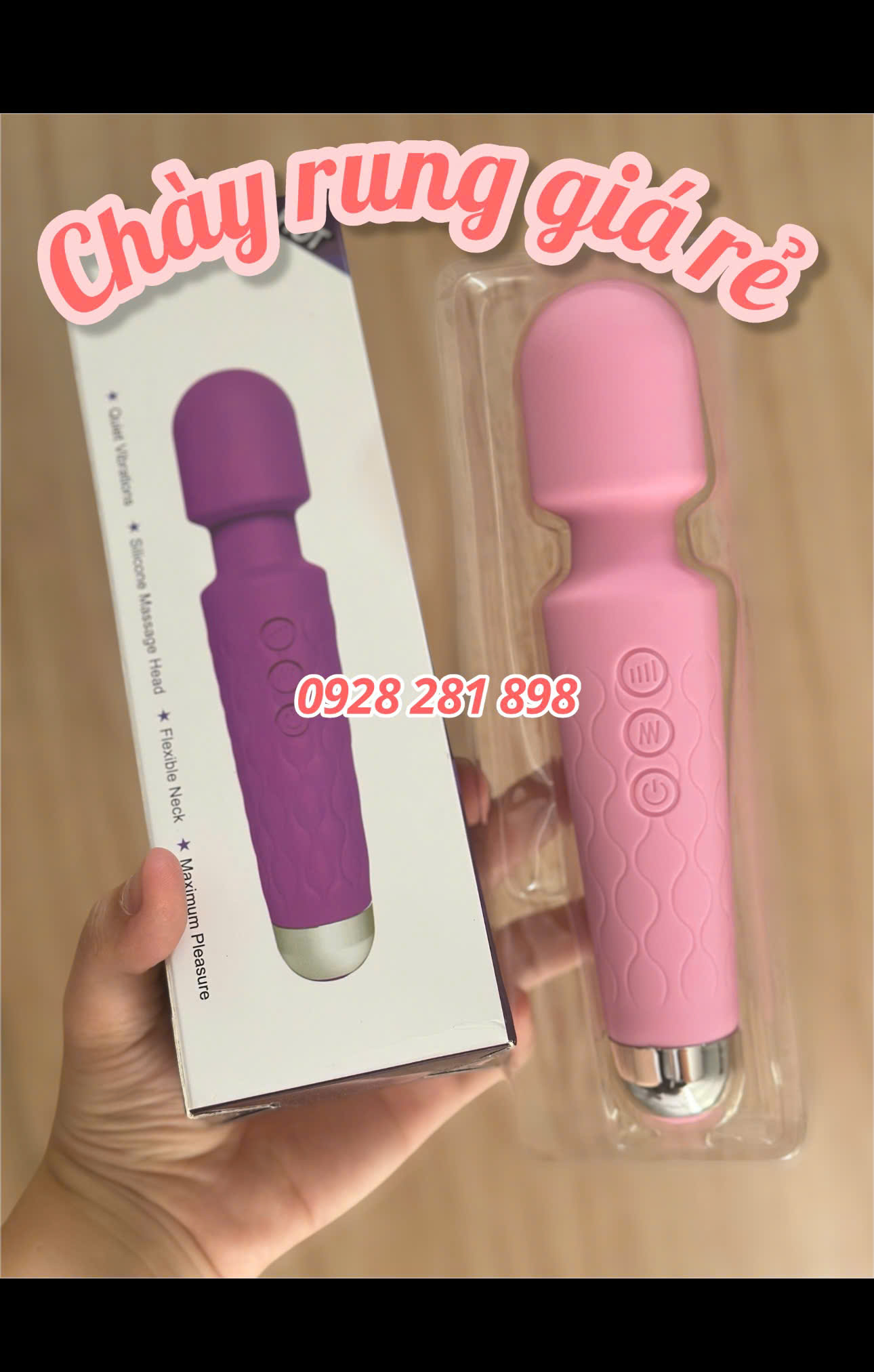 🔥 Chày Rung Giá Rẻ – Máy Massage cực mạnh